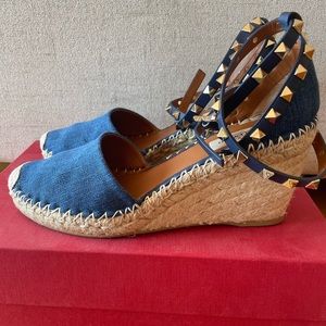 Valentino Garavani espadrilles. Perfect condition.